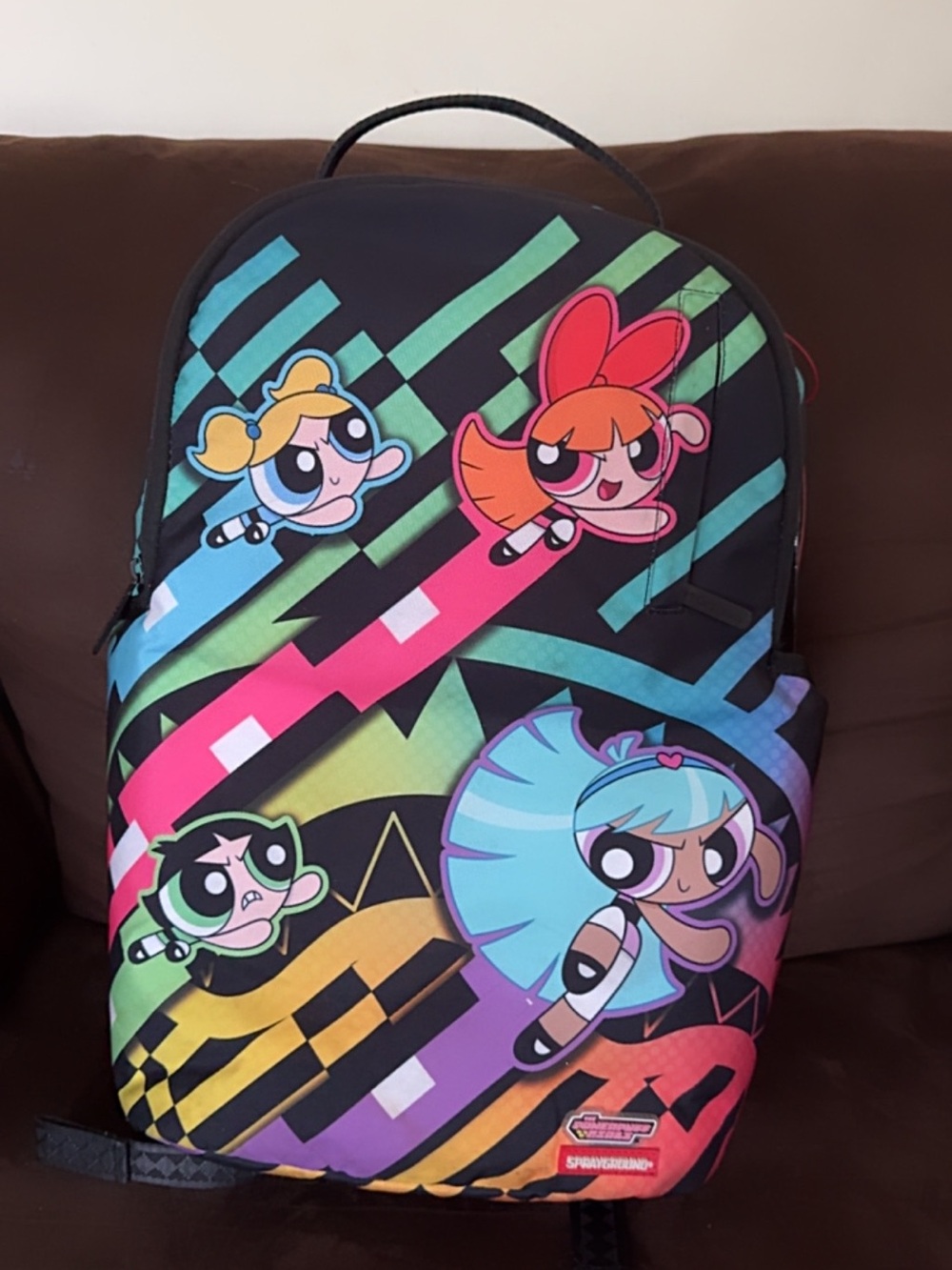 Sprayground Powerpuff Girls Neon Multi-Color Backpack